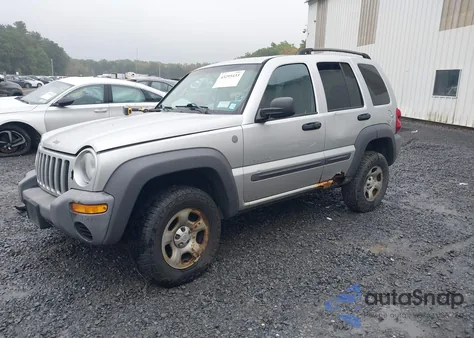 2004 Jeep Liberty Sport из США, поврежденный, VIN 1J4GL48K84W258332
